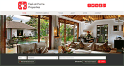 Desktop Screenshot of feel-at-home.co.za